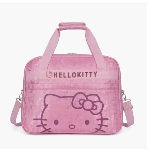 Sanrio Handbags - Sanrio Hello Kitty  Fashion Pink Tote Bags, Women's Cartoon 17 x 8 x 12.5" #511